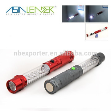 16+6LED Aluminum 2 in 1 Flash Light